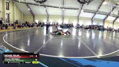 149 lbs Quarterfinal - Michael Dolan, West Virginia Unattached vs Ethan Mitchell, Cleveland State - Unattached