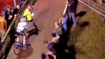 Get Back Up: MVDP Hits Course Marshal, Then Wins Superprestige Diegem