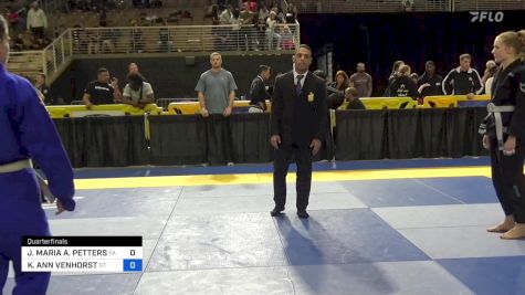 JENNI MARIA A. PETTERSEN vs KELSEY ANN VENHORST 2024 Pan Jiu Jitsu IBJJF Championship