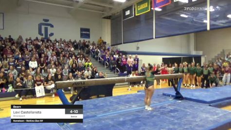 Lexi Castellaneta - Beam, Brockport - 2022 NCGA Championships