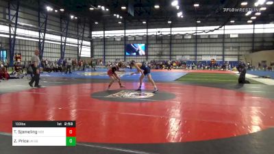 Semifinal - Tucker Sjomeling, Nebraska vs Zach Price, Unattached-South Dakota State University