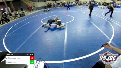 90 lbs Semifinal - Jett Sisemore, R.A.W. vs Slayden Hunt, Prodigy Wrestling