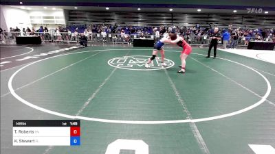 148 lbs Consi Of 8 #2 - Trinity Roberts, TN vs Katherine Stewart, FL