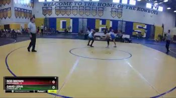 113 lbs Round 3 (8 Team) - Rod Brown, Palm Harbor vs David Leiva, Cypress Bay