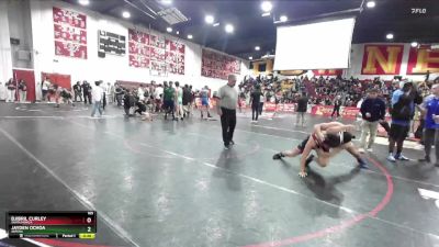 165 lbs Cons. Round 2 - Djibril Curley, Santa Monica vs Jayden Ochoa, Artesia