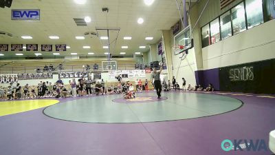 55 lbs Rr Rnd 1 - Oakley Waitkus, Team Tulsa Gold vs Michael Petro, Cowboy Wrestling Club