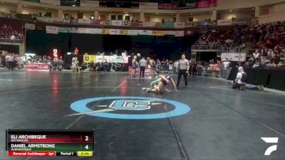 5A 107 lbs Cons. Round 2 - Eli Archibeque, Rio Rancho vs Daniel Armstrong, Albuquerque