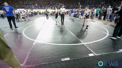 98 lbs Consi Of 8 #2 - Joseph Curoso, Warrior Wrestling Club vs Logan Dunigan, Pocola Youth Wrestling