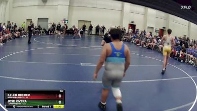 175 lbs Finals (8 Team) - Jose Rivera, Team Oregon vs Kyler Roeber, Nebraska Maize