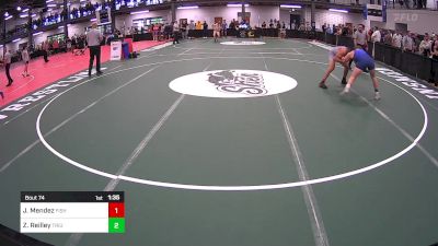 145A lbs Rr Rnd 1 - Jaeckez Mendez, Fisheye Wrestling vs Zach Reilley, Triumph