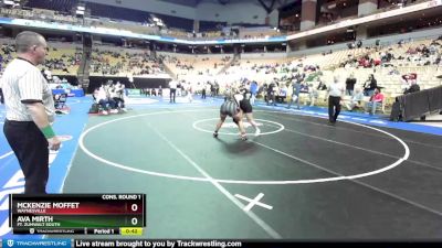 170 Class 2 lbs Cons. Round 1 - Mckenzie Moffet, Waynesville vs Ava Mirth, Ft. Zumwalt South