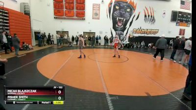 132 lbs 3rd Place Match - Micah Blajszczak, Natrona County vs Fisher Smith, Campbell County