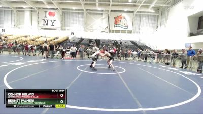 116 lbs Cons. Round 5 - Connor Helwig, Journeymen Wrestling Club vs Bennet Palmeri, Fairport Jr. Red Raiders Wrestling