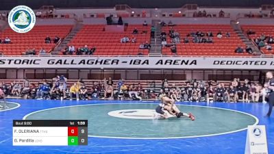 113 lbs Semifinal - FRANCIS OLERIANA, Tuttle vs Gavin Pardilla, Loyola High School