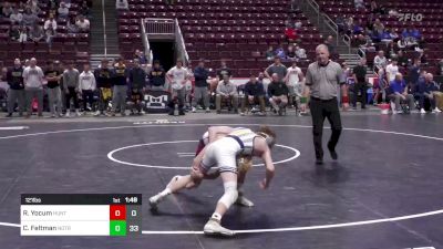 121 lbs Round Of 16 - Ryan Yocum, Huntingdon Area vs Cooper Feltman, Notre Dame - Green Pond