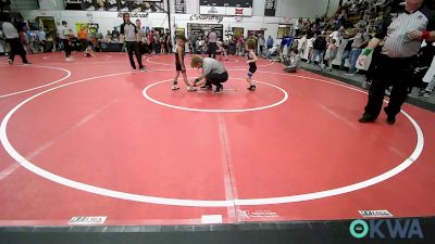 43 lbs Round Of 32 - Roman Hicks, R.A.W. vs Desmond Smith, Jenks Trojan Wrestling Club