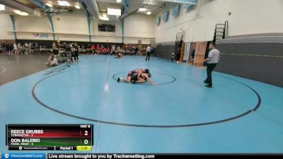 132 lbs Round 3 (10 Team) - Reece Grubbs, Torrington vs Don Balerio, Fossil Ridge