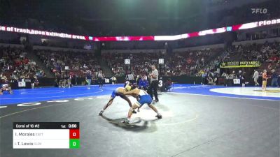 113 lbs Consi Of 16 #2 - Ian Morales, Exeter Union vs Thunder Lewis, Clovis