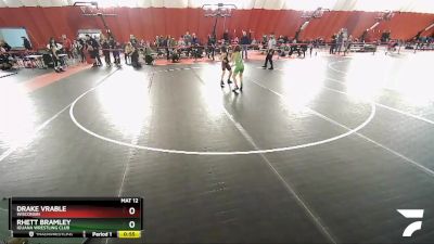 78-85 lbs Round 1 - Rhett Bramley, Iguana Wrestling Club vs Drake Vrable, Wisconsin