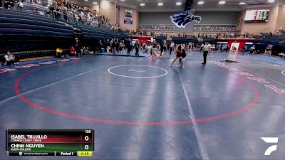 126 lbs Cons. Round 1 - Chinh Nguyen, Klein Collins vs Isabel Trujillo, Conroe Caney Creek