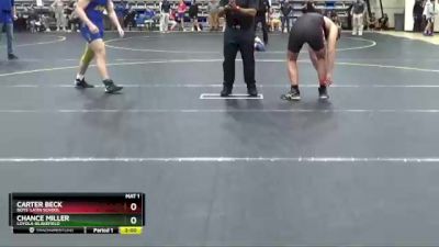 215 lbs Champ. Round 1 - Carter Beck, Boys` Latin School vs Chance Miller, Loyola-Blakefield