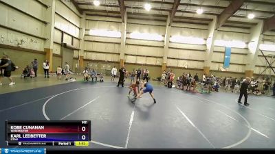 130 lbs 1st Place Match - Kobe Cunanan, Washington vs Karl Ledbetter, Utah