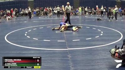 70 lbs Champ. Round 2 - Michael Nicosia, Mat Assassins vs Jj Sullivan, Monroe Woodbury