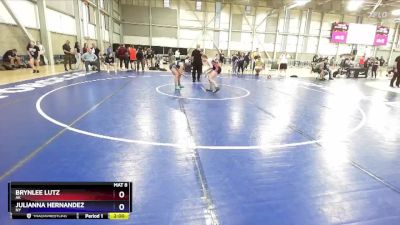 58 lbs Cons. Round 5 - Brynlee Lutz, AK vs Julianna Hernandez, NY