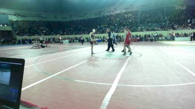 175 lbs Consi Of 64 #2 - Donovan Dominguez, Del City vs Braxton Nimeh, Owasso Junior High