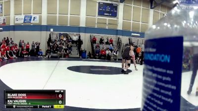 106 lbs Semis & Wb (16 Team) - Blake Doss, New Palestine vs Kai Vaughn, Fort Wayne Snider