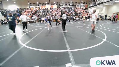 140 lbs Quarterfinal - Kross Perkins, Dark Cloud Wrestling Club vs Colton Treat, R.A.W.