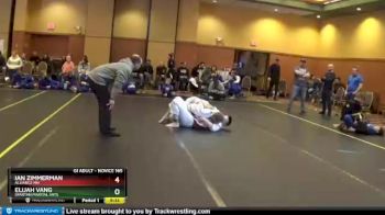 Novice 165 lbs Round 4 - Ian Zimmerman, Alliance MN vs Elijah Vang, Spartan Martial Arts