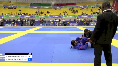 GLAUCIA MARIA MACIEL DA CUNHA vs LUANDRA BARBOSA SOARES 2024 Brasileiro Jiu-Jitsu IBJJF