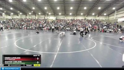 59 lbs Semifinal - Easton Carlson, Sanderson Wrestling Academy vs Owen Loveless, Elite Wrestling