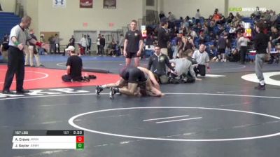 157 lbs Quarterfinal - Alex Crowe, Minnesota vs Jimmy Saylor, Army West Point