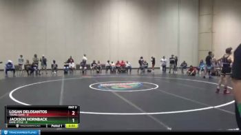 109 lbs Round 1 (6 Team) - Jackson Hornback, Kame Style vs Logan Delosantos, Young Guns