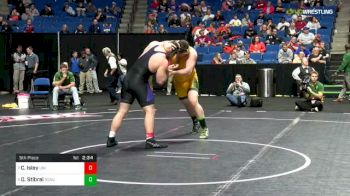 285 lbs 5th place - Carter Isley, Northern Iowa vs Dan Stibral, North Dakota State