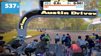 Dropped In A Stupid Virtual Bike Race