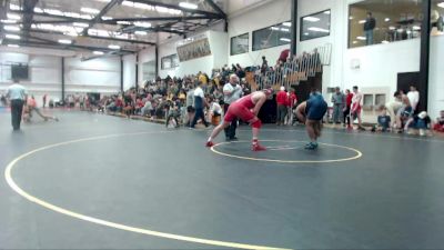 285 lbs Champ. Round 2 - Jack Heldt, Wabash vs Jaylin Harris, Marian University (IN)