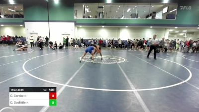 126 lbs Consi Of 32 #1 - Christian Garcia, CA vs Carson Doolittle, IA