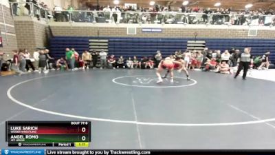 170 lbs Quarterfinal - Angel Romo, Jet House vs Luke Sarich, Weiser Wrestling