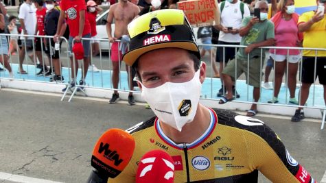 Primoz Roglič: 'We'll See What Tomorrow Brings' Stage 8 - 2021 Vuelta A España