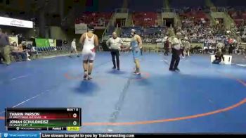 285 lbs Placement Matches (8 Team) - Jonah Schuldheisz, E2-Valley City vs Tharin Parson, E1-West Fargo Sheyenne