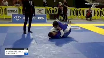 ANDRÉ LUIZ NOVAES PORFIRIO vs ESTEVAN G MARTINEZ-GARCIA 2021 Pan Jiu-Jitsu IBJJF Championship