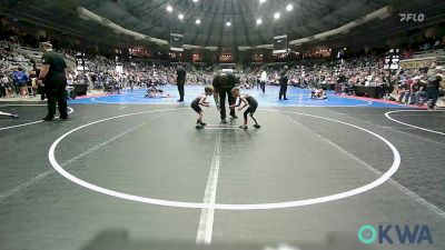 43 lbs Round Of 16 - Remmi Schwahn, Chandler Takedown Club vs Jenson Sisco, Owasso Takedown Club