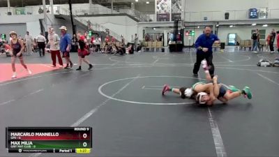 76 lbs Round 9 (10 Team) - Max Milia, Grit Mat Club vs Marcarlo Mannello, GPS