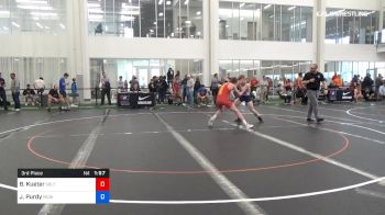 68 kg 3rd Place - Ben Kueter, Sebolt Wrestling Academy vs John Purdy, Mauer Coughlin Wrestling Club