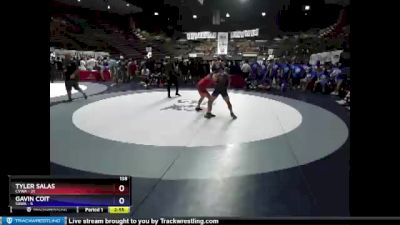 138 lbs Round 1 (16 Team) - Tyler Salas, CVWA vs Gavin Coit, SAWA