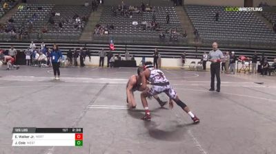 125 lbs Consi of 4 - Esco Walker Jr., North Idaho vs Jaxon Cole, Western Wyoming