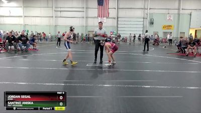 106 lbs Quarterfinal - Santino Aniska, Mat Assassins vs Jordan Segal, Edge